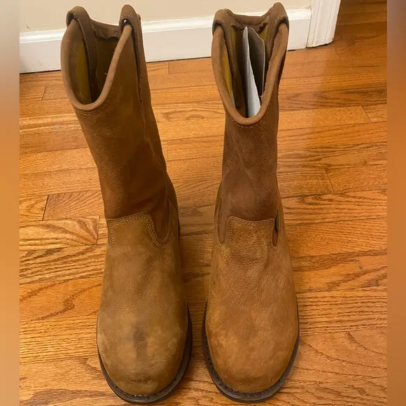 Georgia Men’s Suspension System Waterproof Wellington Brown Work Boots Sz 9 NWT
          
      NWT