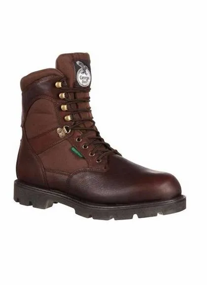 NEW GEORGIA BOOT men's homeland steel toe waterproof 600g insulated work boot -
          
      NWT