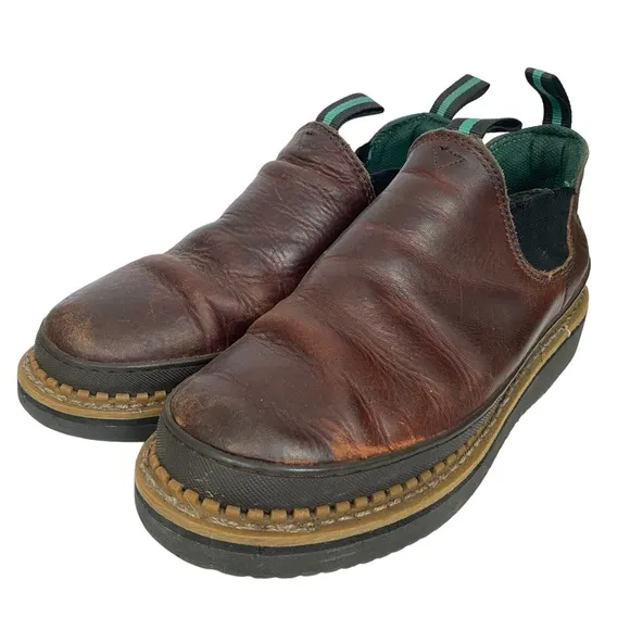 Georgia Boot Co Romeo Leather Work Boot mens 8.5 W