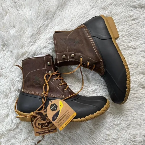 Georgia boot adults unisex marshland duck boots size 10.
          
      NWT
