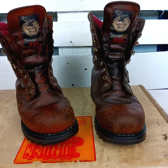 Georgia goretex waterproof thinsulate  boots size 7.5 7 1/2 womens 9.5