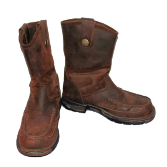 EC GEORGIA ATHENS WATERPROOF WELLINGTON WORK BOOT 9W