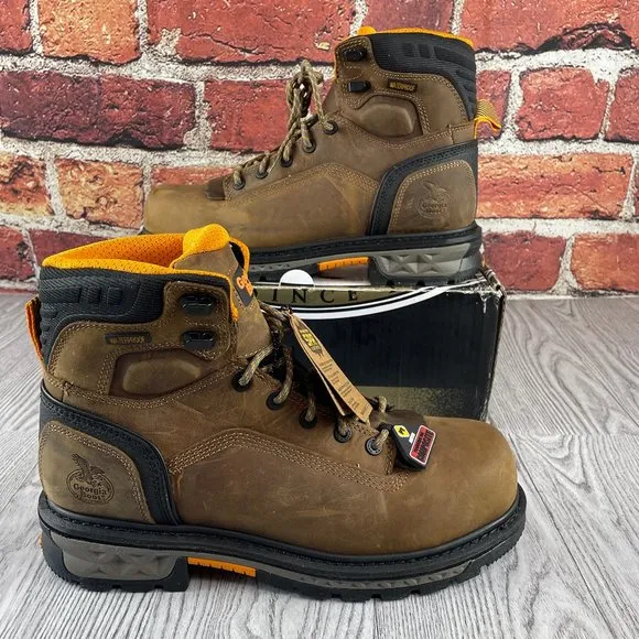 Georgia Boot Carbo-tec LtxBOOT, Black and Brown, 9.5 Wide
          
      NWT