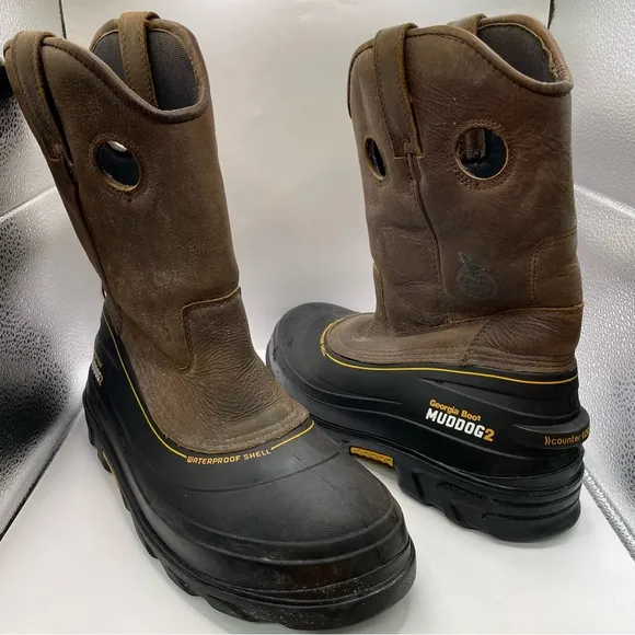 Work Boots Georgia Boots Muddog 2 Waterproof Men’s size 11 M