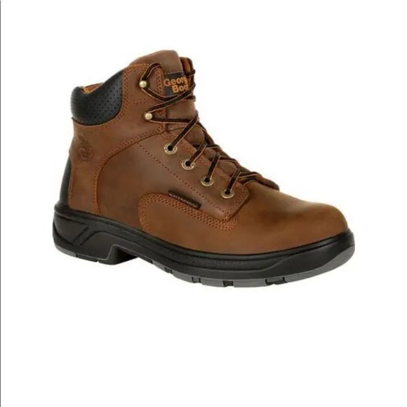 Georgia Boot G6644 FLXPoint Waterproof Brown Leather Men’s Work Boots 10.5W New
          
      NWT