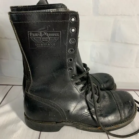 Pair a trooper Georgia Boot size men’s size 9-11