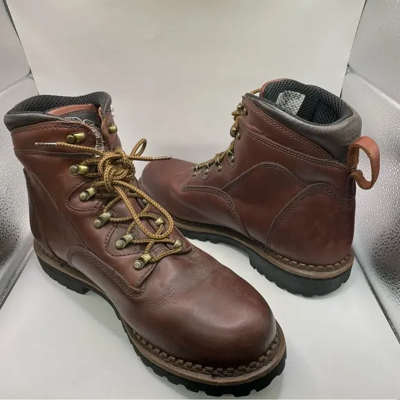 Georgia boots 6 “ hammer water proof brown Men’s 11M Work Boots