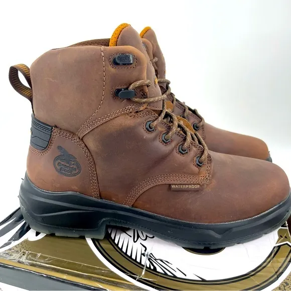 Georgia‎ Men’s FLXpoint Ultra Waterproof Work Boot Brown Size 10.5 Wide NWT
          
      Boutique
