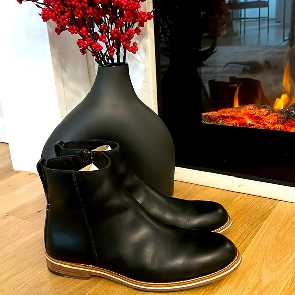 Brand NEW-Men Boots, Pablo Black, Handmade- Brazil