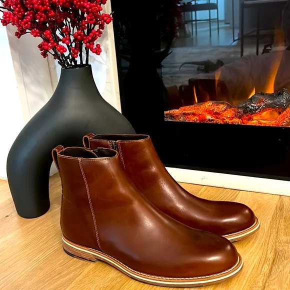Men Boots, Handmade, New, Classic, Trendy, Leather
          
      NWT