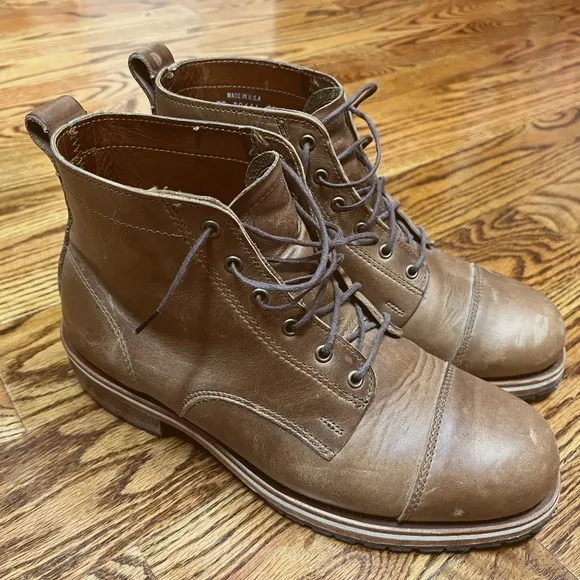 RARE: Helm Railroad Boots Size 10 EE