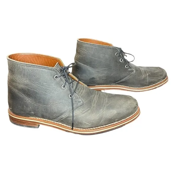 HELM Gray Boots