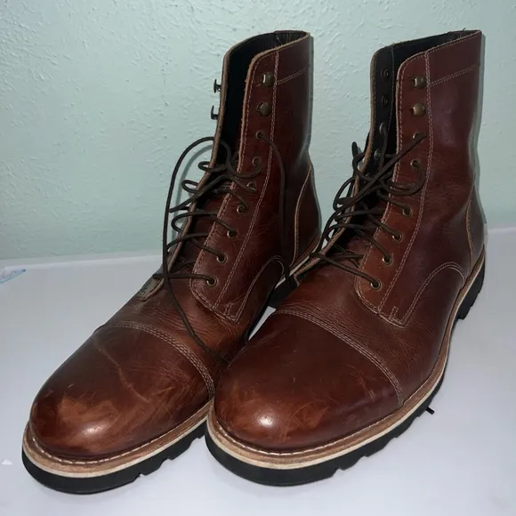 HELM men’s size 12 “JOHNSON” limited edition boots