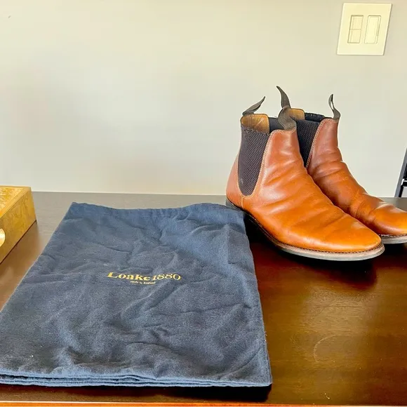 Loake Chelsea Boots- bought in Edinburgh, Scotland
