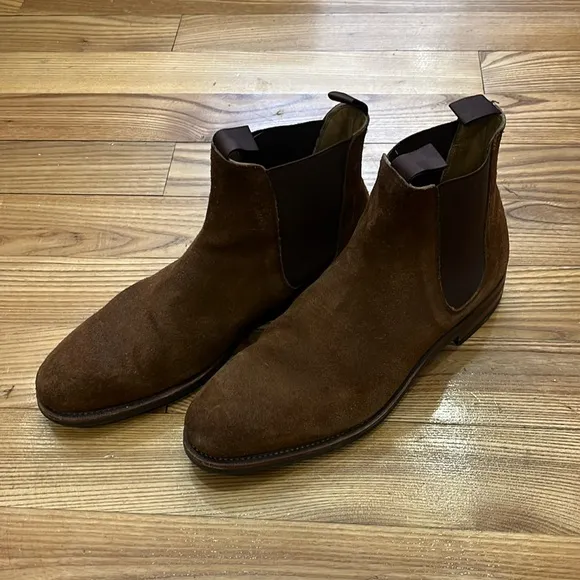Meermin suede Chelsea boots