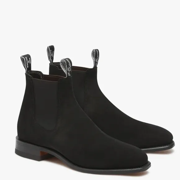 Authentic R.M. Williams Suede RM Chelsea Boots Sz 7
          
      NWT