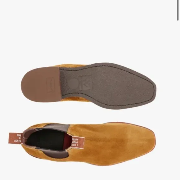 R.M. Williams Craftsman Tobacco Suede Boots
          
      NWT