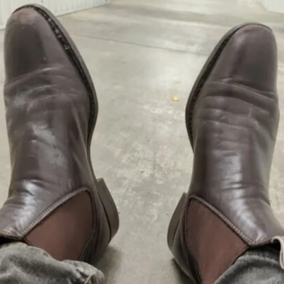 R.M. Williams Adelaide Chelsea Boot in Brown Leather