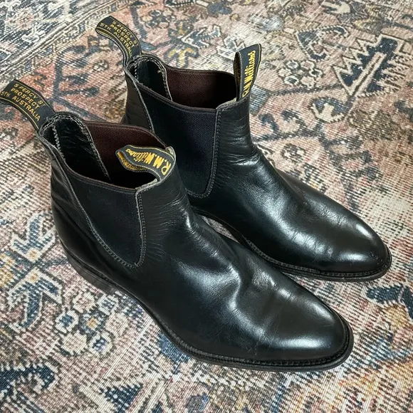 R.M. Williams Men's Chelsea Boots SZ 7 F