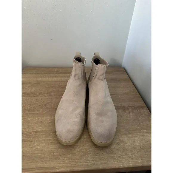 RM WILLIAMS THE YARD BOOT 365 MARC NEWSON LEATHER QUARTZ / SUEDE SIZE 12