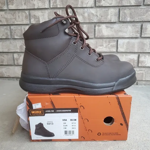 New Red Wing Worx 5013 chukka steel toe Men's boot
          
      NWT