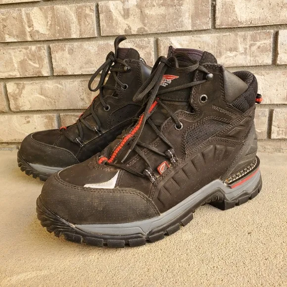 Red wing FlexForce 6671 men's work boot safety toe shoes black