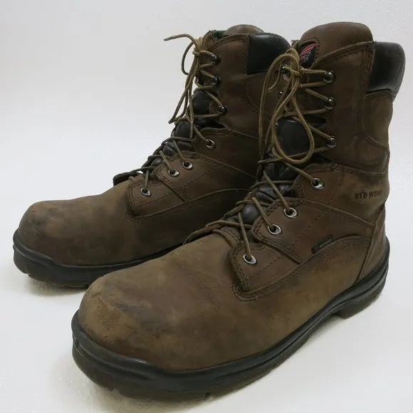 Red Wing Shoes King Toe Nubuck Leather Steel Toe sz 14