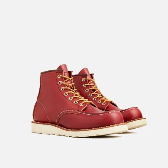 NEW Red Wing Heritage 8875 Classic 6" Moc-Toe Size 12 EE Wide Oro Russet
          
      NWT