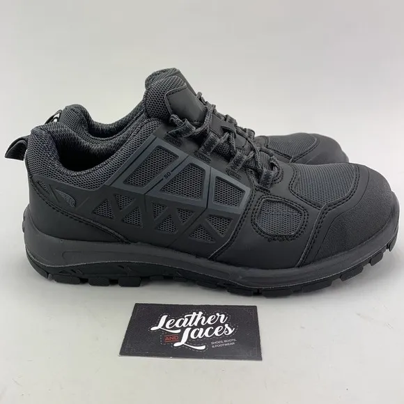 Red Wing Fuse 6800 Mens Size 9.5 D Black Oil Slip Resistant Steel Toe Work Shoes