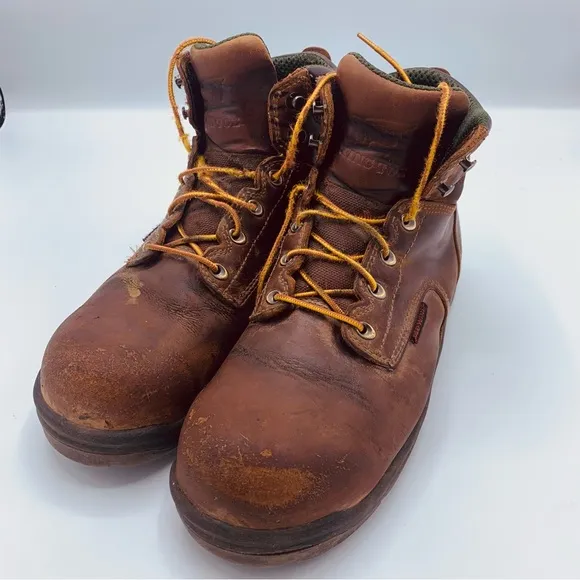 Red Wing King Toe Safety Toe Boot Non-Metallic Electrical (2235) 11D Made in USA