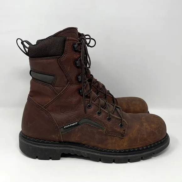Red Wing Boots Dyna Force 8 in Lace Up Steel Toe Safety