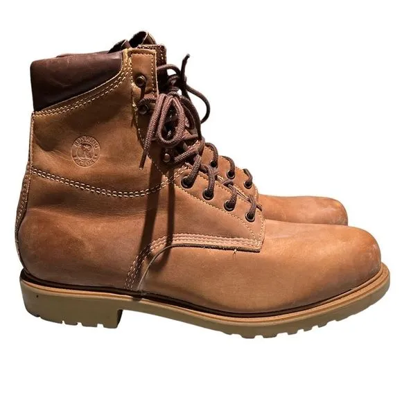 Red Wing Factors Work Boots Leather size 14D Men Lace Up Brown Vintage