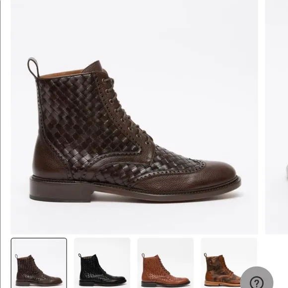 The Saint Boot in Espresso
          
      NWT