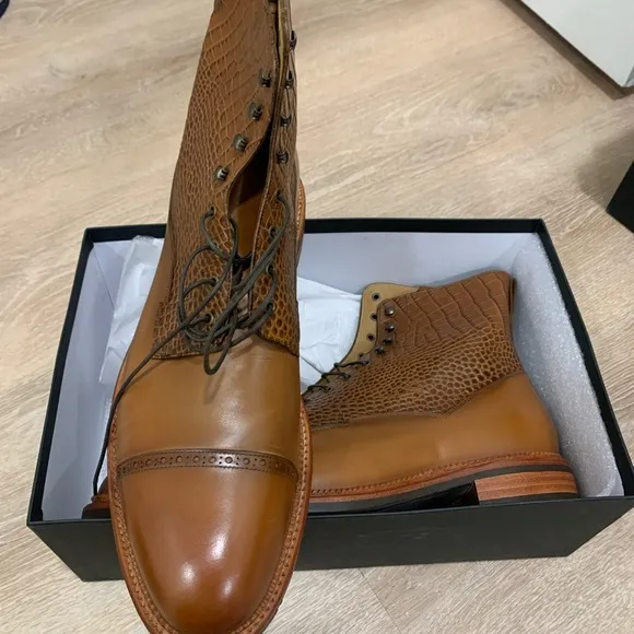 Taft Irwin Boots In Cognac Size 13US