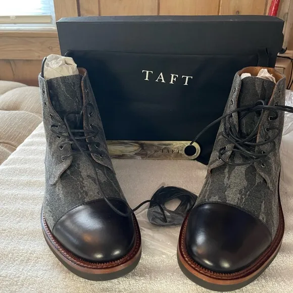 Brand New Mens Taft Jack Boot. Size 11. Color: Arctic Camo.
          
      NWT