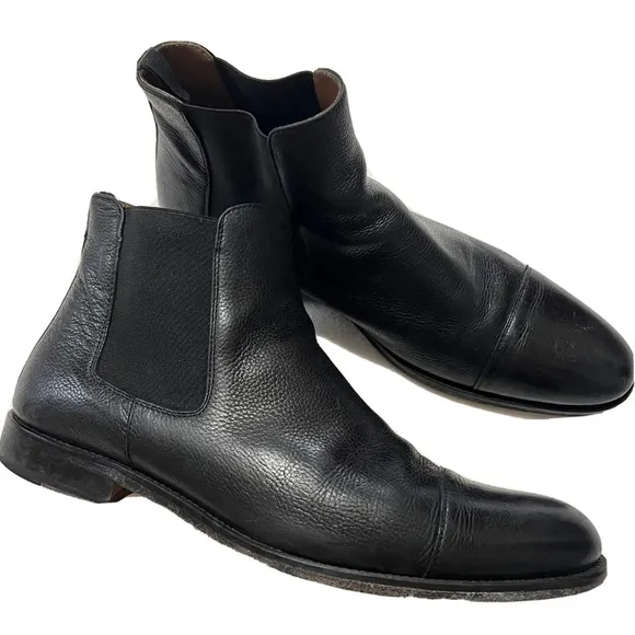 Taft Chelsea boots Hiro men’s EU 44 US 11 pull on leather black