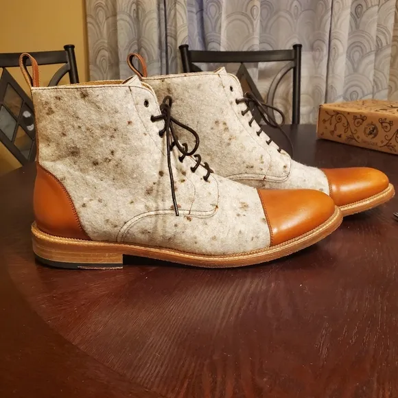 TAFT men's Boots Calic Leather Size 11.5
