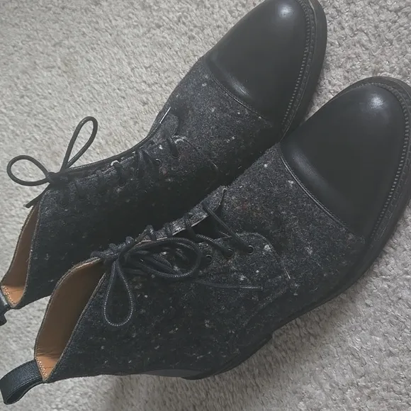 Taft Black and Gray Speckled Boots