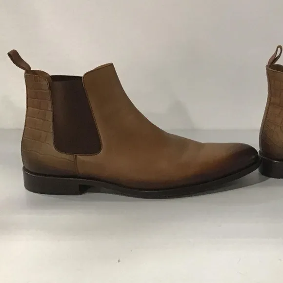 Men’s Taft Hiro Chelsea Boot Honey Leather Size 47EU