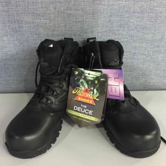 Thorogood🔹NWT🔹Deuce Side Zip Composite Toe Boot Men’s Size 6 W Women’s Size 8W
          
      NWT