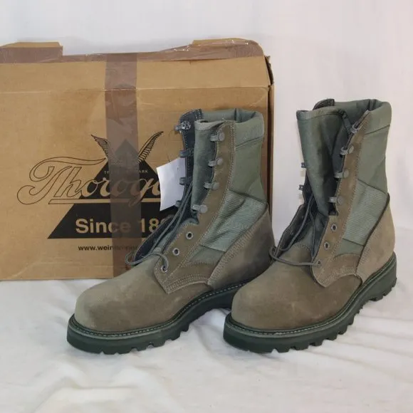 Thorogood Boots Military Tactical Men's 7.5 M Sage Green NEW