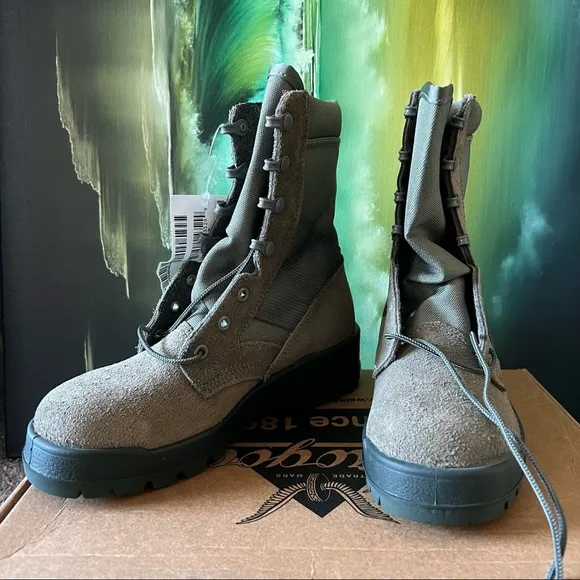 Thorogood | Sage Green Steel Toe Boots
          
      NWT