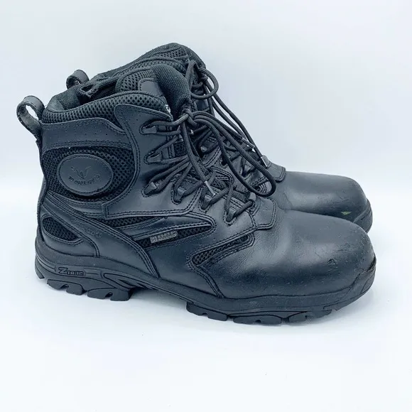 Thorogood Duece 6” Boots Adult Black Work Boot Waterproof SideZip