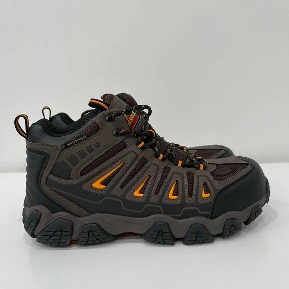 Thorogood Men 804-4291 Crosstex Waterproof Safety Toe Work Boot Brown Size 10.5
          
      NWT