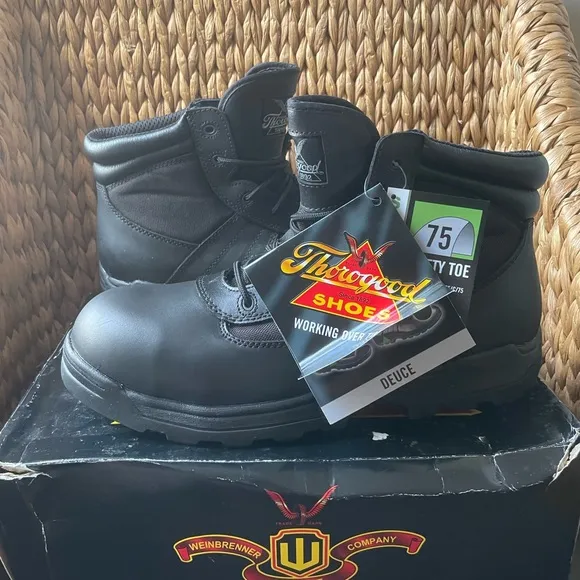 Thorogood The Deuce Series Safety Toe Boots Sz 13 23W New
          
      NWT