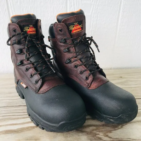 Thorogood EH Comp Toe Safety Work Boots Mens 7.5 W Womens 9.5 W 804-4808