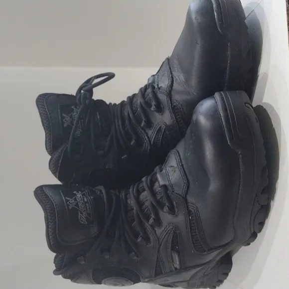 Thorogood boots 10.5 deuce safety toe 6 side zip