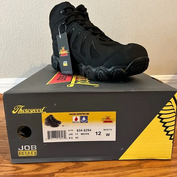 Men’s Thorogood Crosstrex Mid Boots, Size 12
          
      NWT