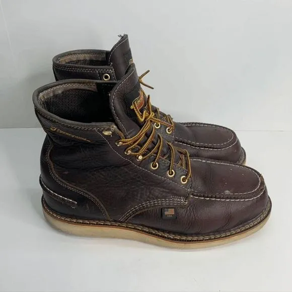 Thorogood Mens 1957 Series 6" Waterproof Steel Toe Work Boots 804-3600 Size 9 EE