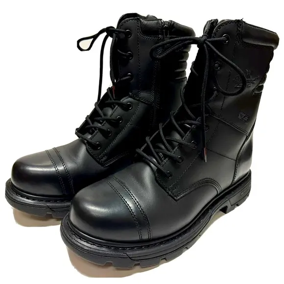 NWOB Thorogood GENFlex2 8” Side-Zip Waterproof Leather Tactical Jump Boots Sz 11